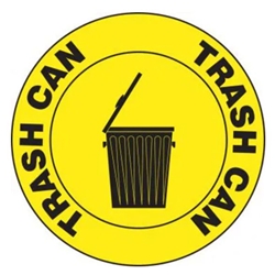 Trash Can Slip Guard (Anti-Slip) Floor Sign