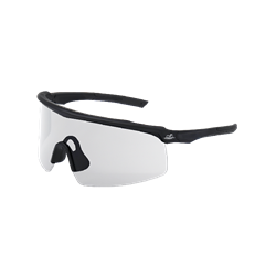 WHIPRAY™ CLEAR ANTI-FOG LENS, MATTE BLACK FRAME SAFETY GLASSES