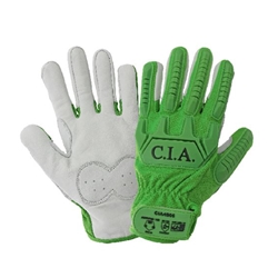 Leather Palm A5 Mechanic Glove w/ Impact Protection