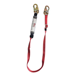 4'-6' Adjustable Lanyard w/Shockpack