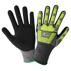 Bullshark Foam Nitrile 18 Gauge Cut A6 Impact Glove