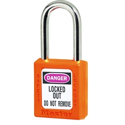 Master Lock® No. 410 Zenex™ Thermoplastic Safety Padlock, Keyed Different