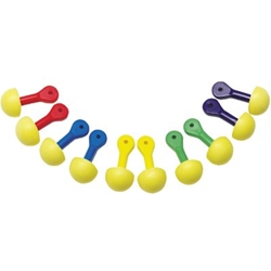 Express Pod Plugs uncorded w/ assorted color grips
