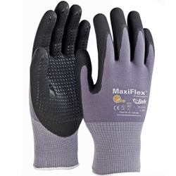 G-Tek Dotted Foam Nitrile Glove