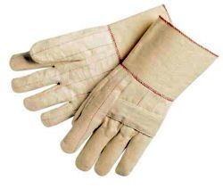 Heavyweight hot mill gloves w/ gauntlet cuff L